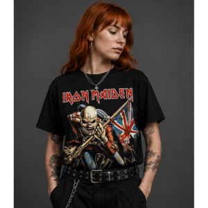 camiseta iron maiden eddie the trooper