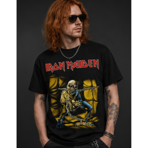 iron maiden camiseta piece of mind vintage