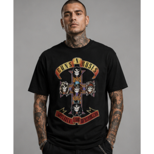 camiseta guns n’ roses classic logo blood (cópia)