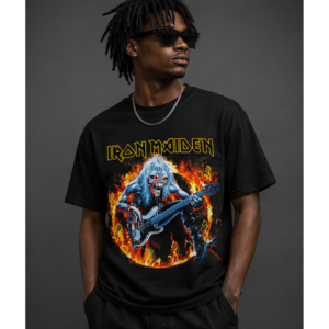camiseta iron maiden eddie the trooper (cópia)