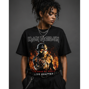 camiseta iron maiden eddie the trooper (cópia)